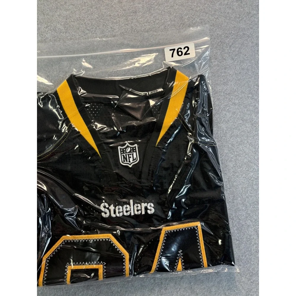 Nike Pittsburgh Steelers Antonio Brown 84‎ Onfield Jersey Mens 40 Black NFL